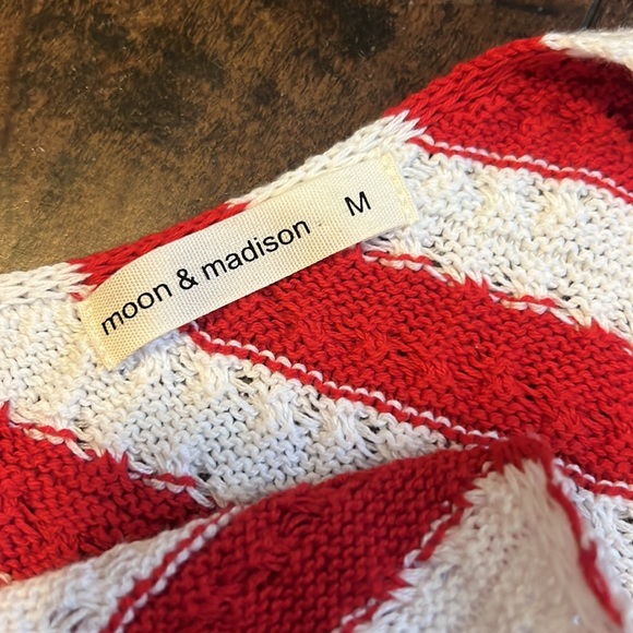 moon & madison Patriotic Tank Top in Red, White, and Blue - Picture 5 of 5